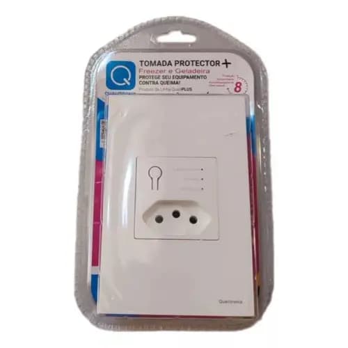 Tomada Protetora Freezer E Geladeira Qualitronix 10a