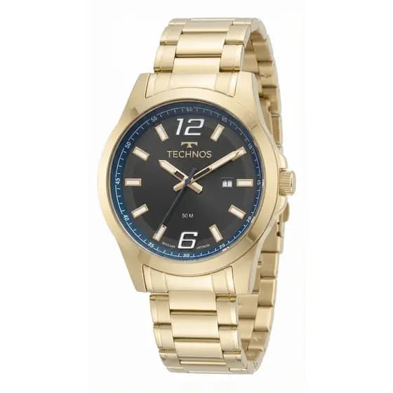 Relógio Technos Masculino Analógico Dourado 2115TWO1P