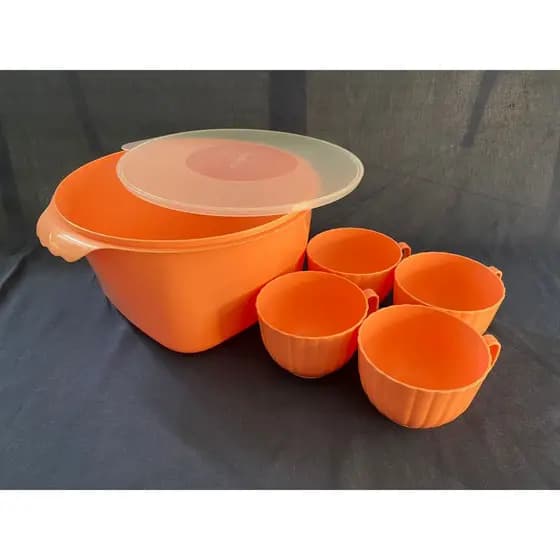 KIT CUMBUCA VASILHAS 5 PEÇAS ACQUAMAR