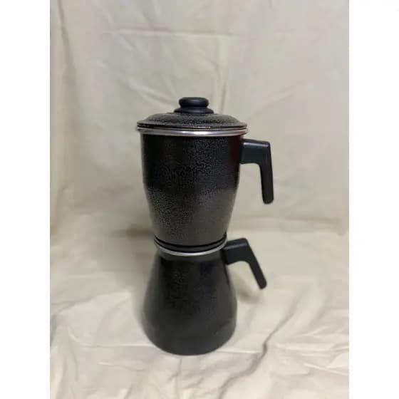 CAFETEIRA PRATICA ECONOMICA ALUMINIO CRAQUEADA ALPES 1,4L