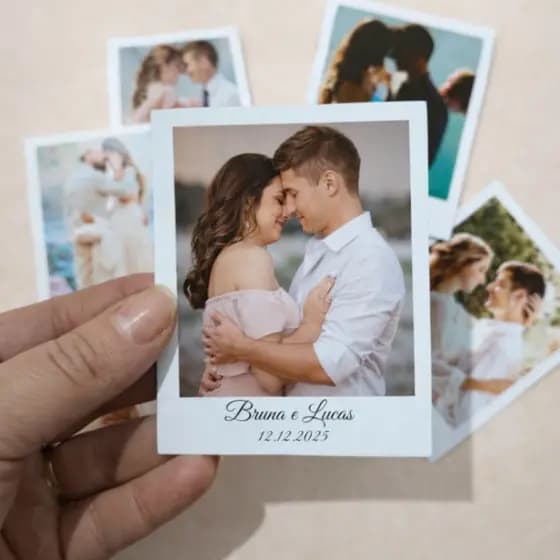 Mini Fotos Personalizadas - Tamanho 7x9cm- Envio rápido.