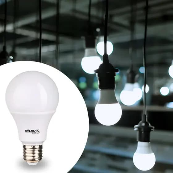 Lâmpada Led Luz 6.500K E27 GALAXY Branco Frio