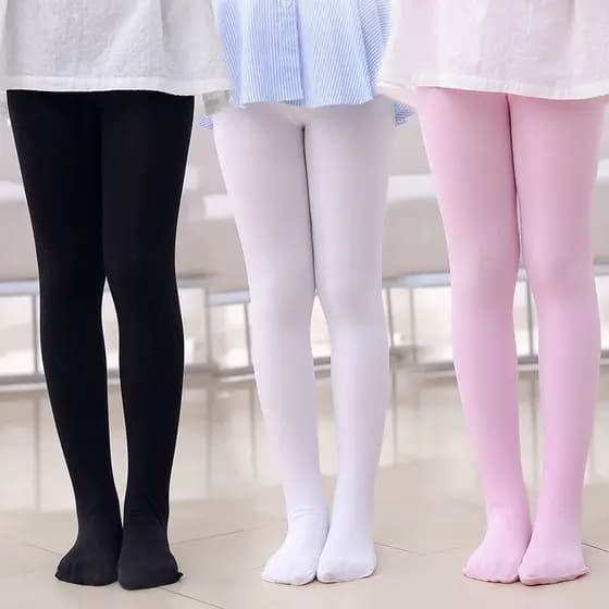 Kit 4 Meia Calça Infantil Grossa Para O Frio Inverno varia Cores