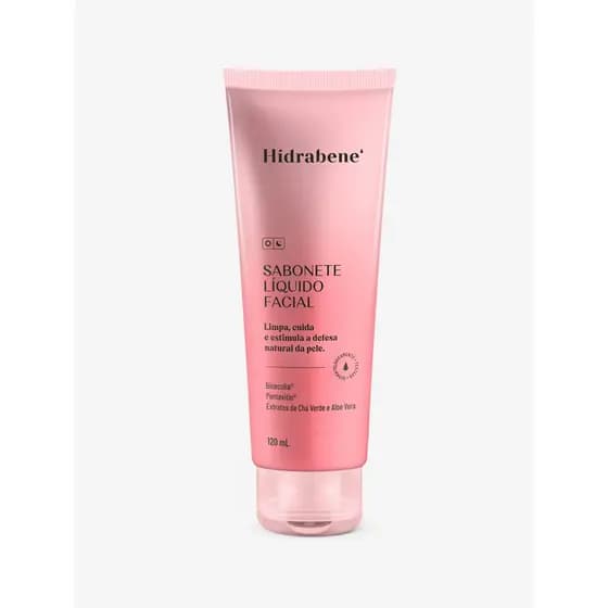 Sabonete Líquido Facial 120ml - Hidrabene