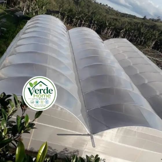 Filme Transparente para Cobertura de Estufa 9x2 / 2x9 metros com 150 Micras
