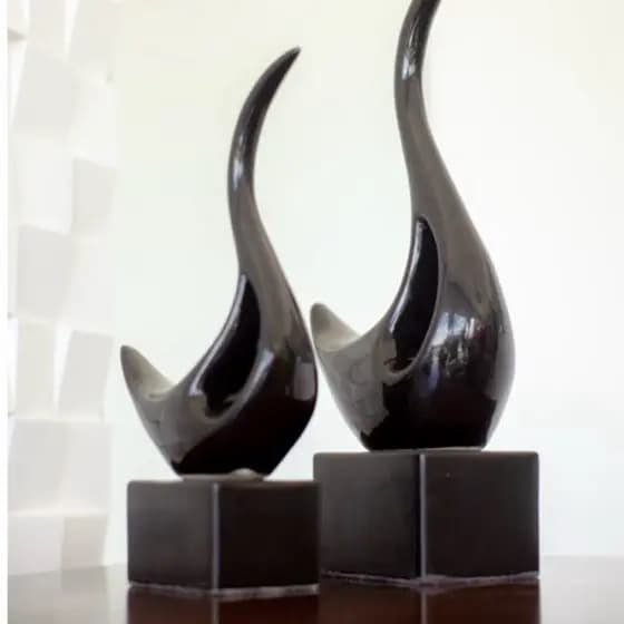 escultura cisne/estatueta cisne/cisne decorativo/escultura decorativa