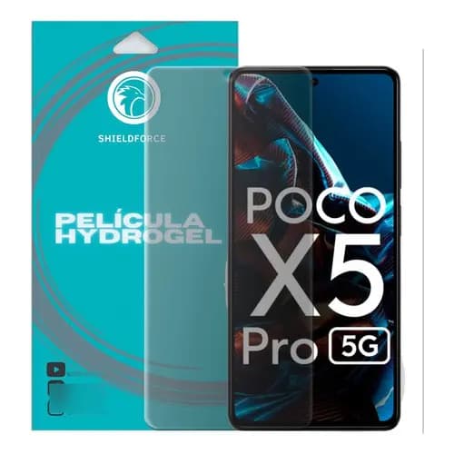 Película Poco X5 Pro5g Privacidade Shieldforce Gel 1x Tela