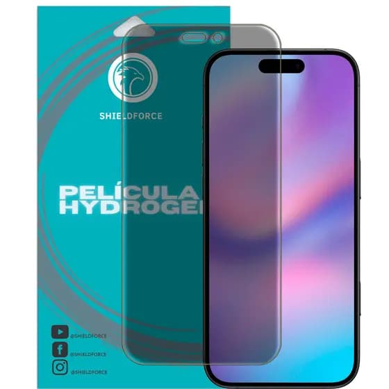Película iPhone 17 Shieldforce Hydrogel Privacidade