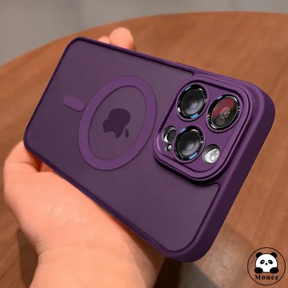 Capa De Carga De Choque MagSafe Magnética Fosca Para iPhone 16 11 12 13 14 15 Pro Max 15 16 17 Plus