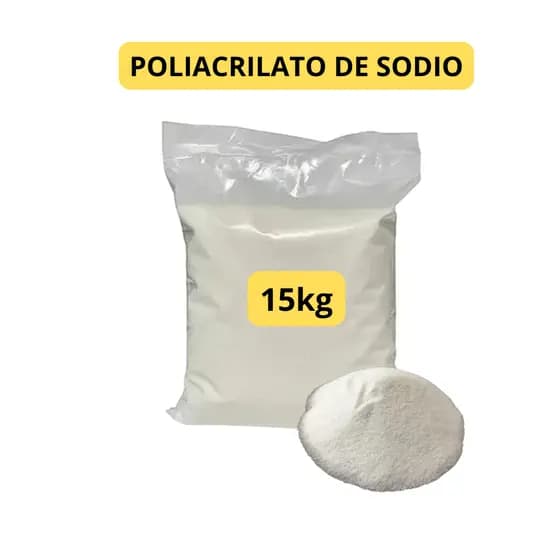 Poliacrilato De Sódio 15 KILOS Polímero Super absorvente Polimero