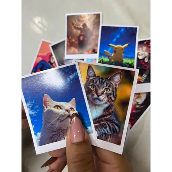 Mini Fotos 16 Unidades - Cabe na capinha de Celular - Alta qualidade - Sem legendas
