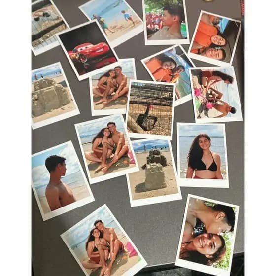 Mini Fotos Polaroid Personalizadas - Kits até 80 Unidades - Cabe na capinha do celular - Sem legenda - Envio Imediato