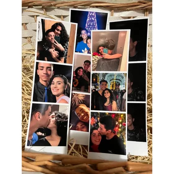 Kit Tirinhas 24 Unidades Adesivas ou Com Ima - Com suas Fotos - Alta Qualidade - Envio Rápido