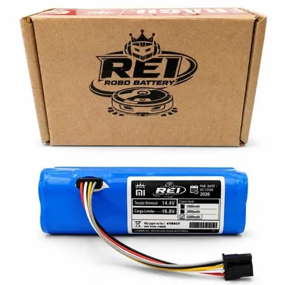 Bateria Para Robô Aspirador De Pó mi Mop 1c / 2c 5200mAh