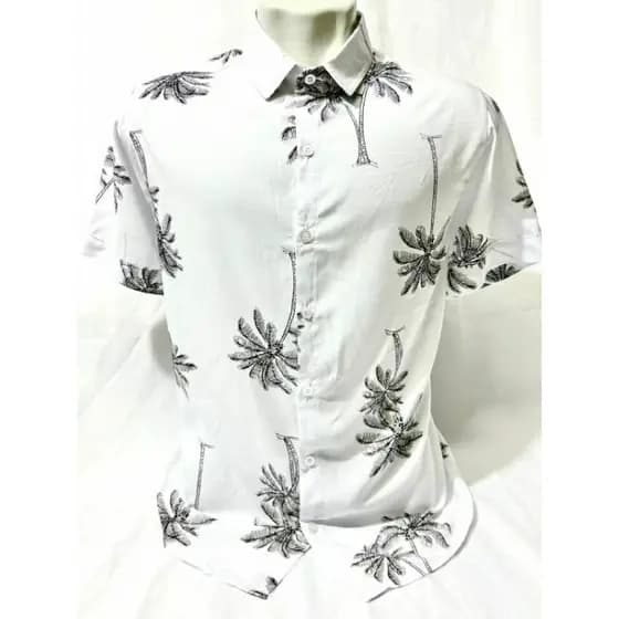 Camisas Social Floridas Masculinas Confortável Havaiana Estampadas