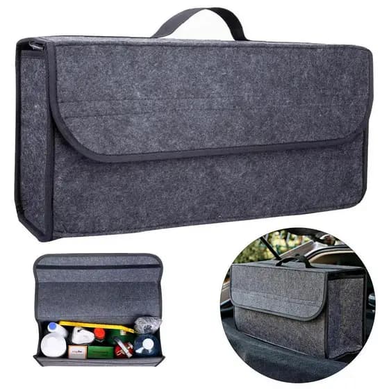 Bolsa De Armazenamento De Ferramentas De Carro Em Feltro Para O Porta-Malas Do Carro