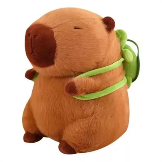 Capivara De Pelucia Brinquedo Antialergica Fofa