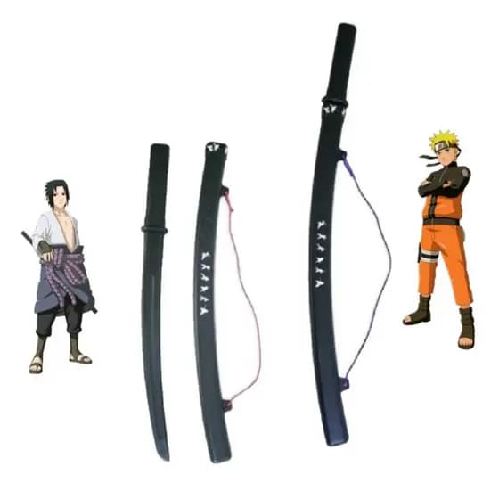 Espada De Brinquedo Grande Samurai Com Bainha Naruto Infantil Sasuke Menino