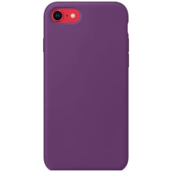 Capinha Roxa Para Iphone 7, Iphone 8 Normal e Iphone SE 2020/2022 Fechada Nas Laterais Aveludada