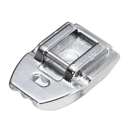 Calcador sapatilha sapata de metal para colocar de zíper invisível