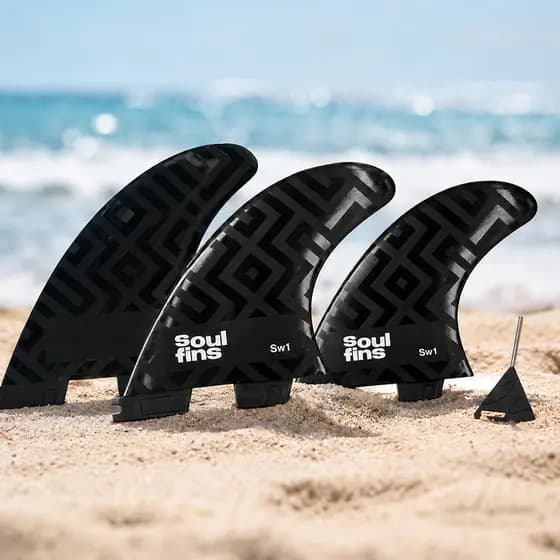 Quilha Fcs2 Prancha de Surf Triquilha Injetada Shortboard FcsII Large M7 ou Média M3 Performance