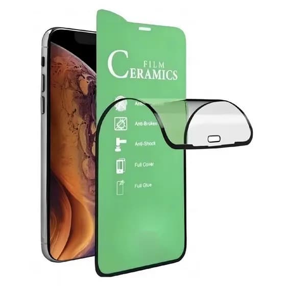 Película De Cerâmica 3D/9D Para IPhone Apple 6/ 6s 7 8 Plus X/Xs Xr 11 ProMax 12 13 14 15 16 Pro Max