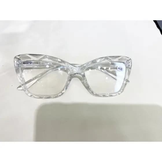 óculos de grau leitura perto gatinho diamante 3D feminino para mulher modelo novo moda