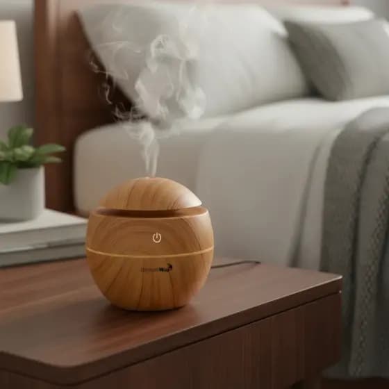 Umidificador De Ar 130ml Portátil Elétrico USB Para Quarto Sala Escritório Importway
