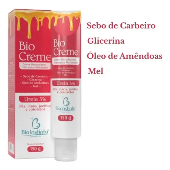 Kit 3 Creme Hidratante Para Pés Mãos Joelhos Ureia 3% 150g