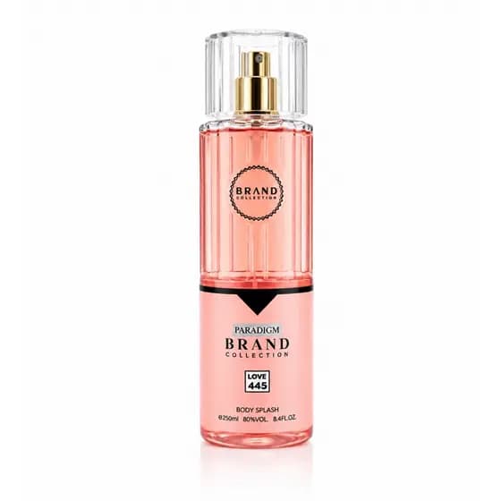 Body Splash Brand Collection Paradigm Nº 445 Feminino 250ml | Fragrância Refrescante e Perfumação Prolongada