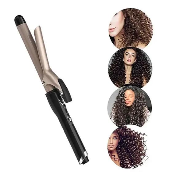 Modelador de Cachos Cerâmica Profissional Cachos Grandes e Pequenos Ideal para Cachos Perfeitos