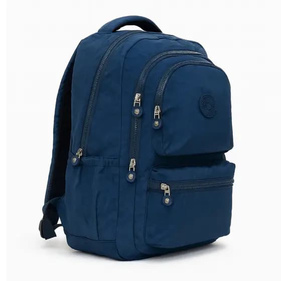 Mochila Grande em Nylon Feminina Masculina Uso Escolar Trabalho Faculdade