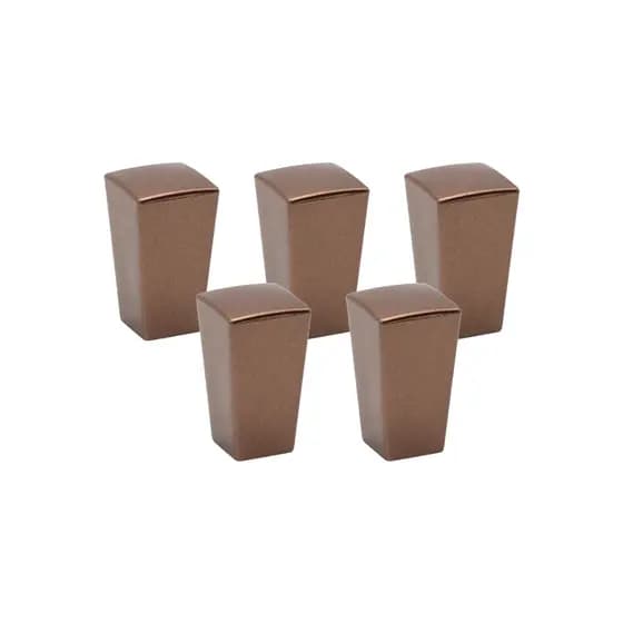 5 Puxadores Ponto De Porta Armário Gaveta Mesa Lateral Cromado
