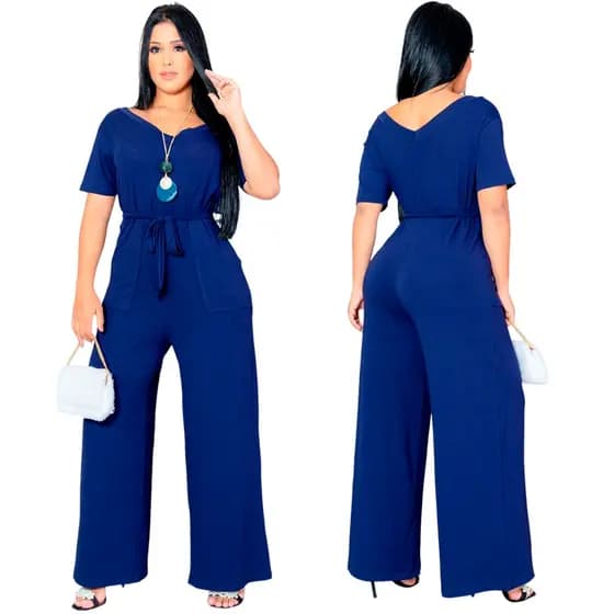 Macacão Viscolycra Conforto e Estilo para Elas do 38 ao 46