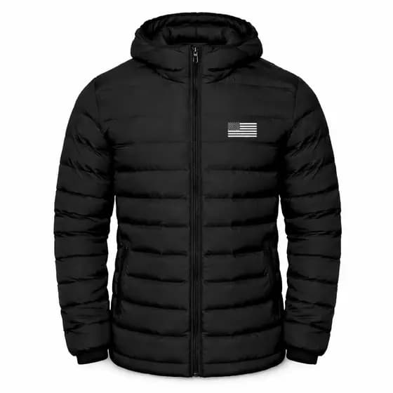 Bobojaco Masculino Com Capuz Jaqueta Puffer Masculina