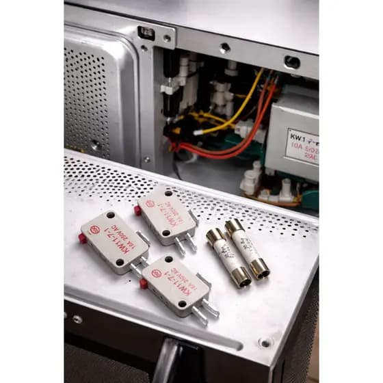6 Micro Chave + 4 Fusível 20a Microondas Consul Electrolux