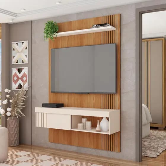 Painel Para TV Até 45 Polegadas Jade Caemmun 1,20cm
