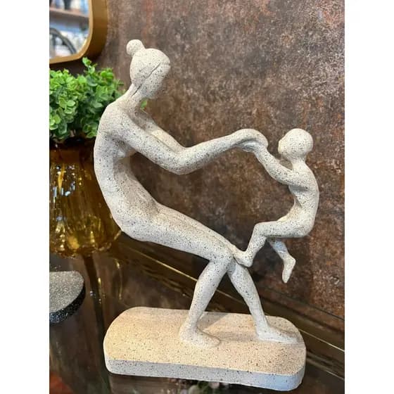 Escultura Mãe e Filho - Afetiva/ Maternidade