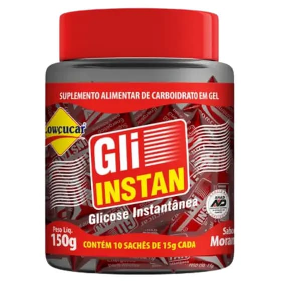 Gli-instan Morango Açúcar Liquido Pote 150g Lightsweet
