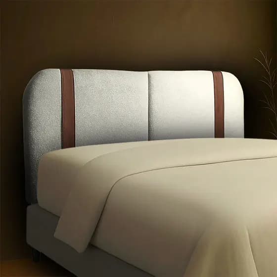 Cabeceira Painel Flip Queen 160cm Orgânica Dobrável Size Casal Para Cama Box Bouclé