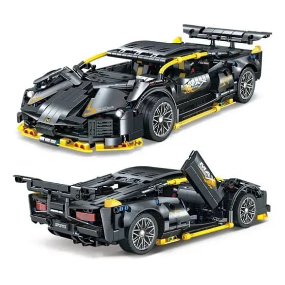 King Technic Lamborghini Building Blocks 1229 peças de montagem necessárias