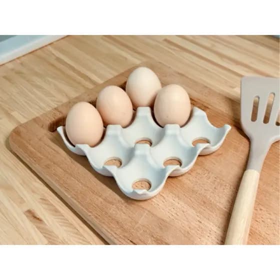 Bandeja Organizadora de ovos, Suporte para ovo - Organizador de geladeira | Porta ovo funcional