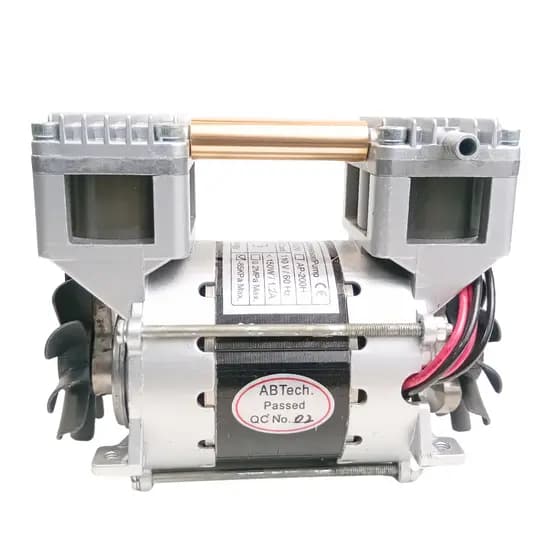 Bomba De Vácuo E Compressor Oil Less Ap-200c 110v Autobo