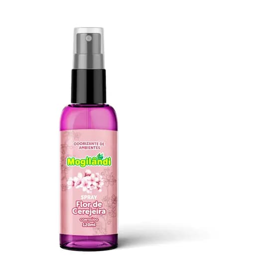Spray Odorizante de Ambientes Flor de Cerejeira 120ml Mogilândi