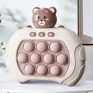 Pop It Eletronico Toy Brinquedo Anti-Stress de Fidget com Luz Empurre Pop Bolha Para Crianças