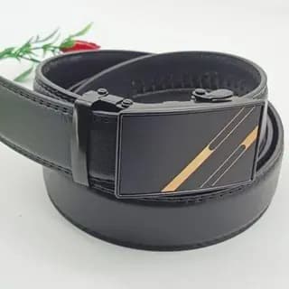 Cinto Tradicional Luxo Social Masculino Em Couro Sintetico Com Catraca Reforçada Moda Social