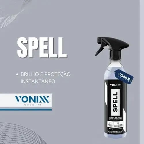 Spell 2.0 VONIXX Selante sem Toque, brilho e proteção Instantâneos 500ML