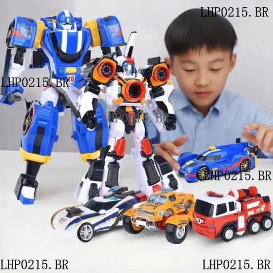 Galaxy Detetives Tobot Transformação De Carro Para Robô Toy Korea Cartoon Brothers Anime Deformação Tanque Brinquedos De