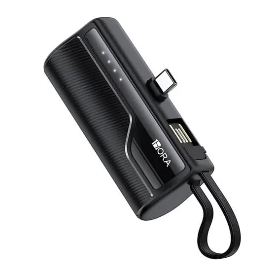 Carregador Portátil 1 Hora Power Bank 4500mAh Preto