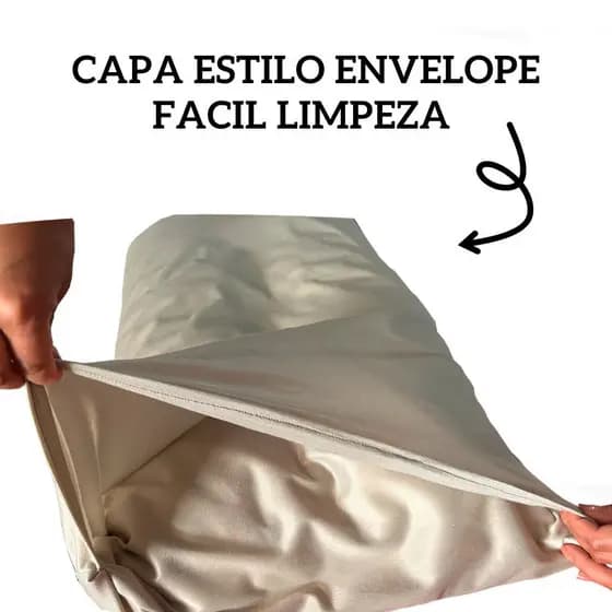Kit 4 capas de almofadas 95x45 tecido alta qualidade para cadeiras
